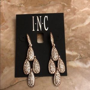 INC International Concepts Rose Gold Earrings
